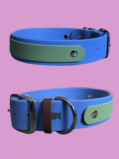 !NOUVEAU! Collier CARTE BLANCHE - ✹Oromë✹ accessoires sur-mesure pour chiens