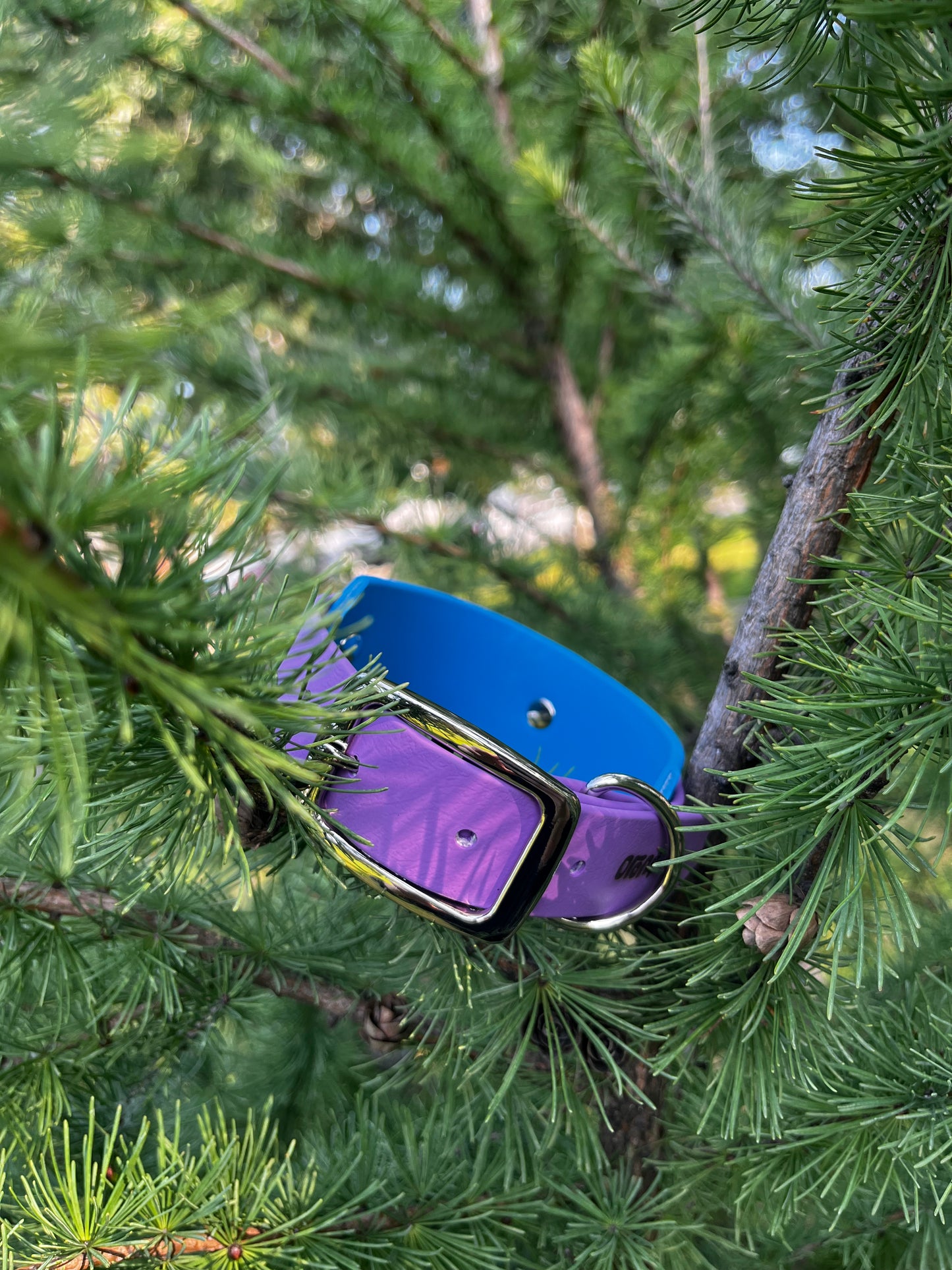 ARDA | 10 à 14" | mauve et bleu ciel - ✹Oromë✹ accessoires sur-mesure pour chiens